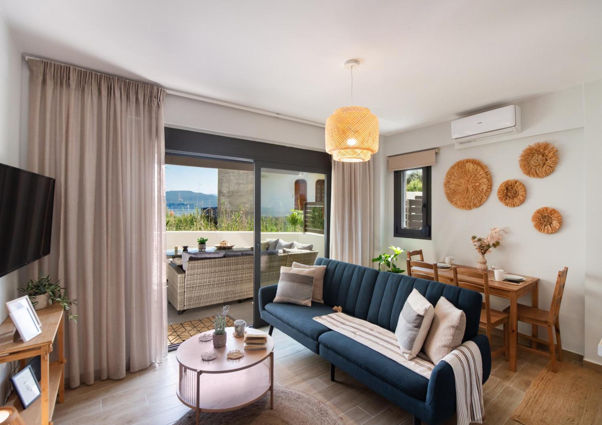 Blue Horizon Seaside Suite By Imagine Lefkada Nikiana Exteriör bild